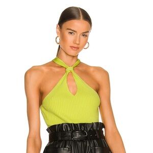 Lime green simkhai top